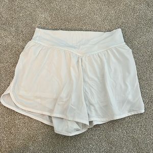 Aerie offline white athletic shorts
